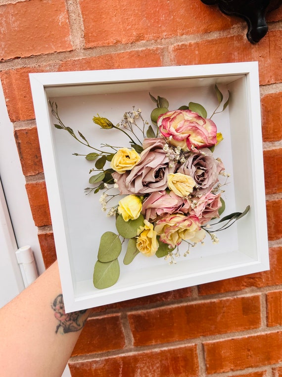 Heart Box Floral Arrangement - Dried Flowers Forever