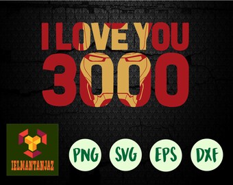 We Love You 3000 Svg Etsy