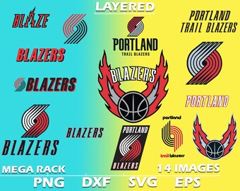 Blazers Logo Svg Etsy