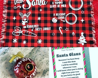 Santa Cam & Snack Mat