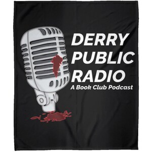 Cozy Stephen King Throw - DPR Podcast Logo