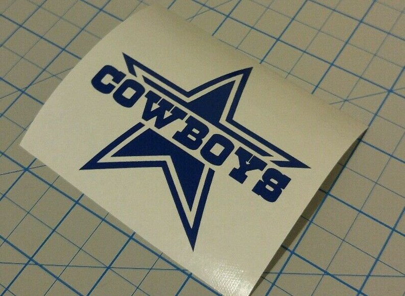 rambler tumbler car truck window buy2get1free Dallas cowboys decal sticker yeti