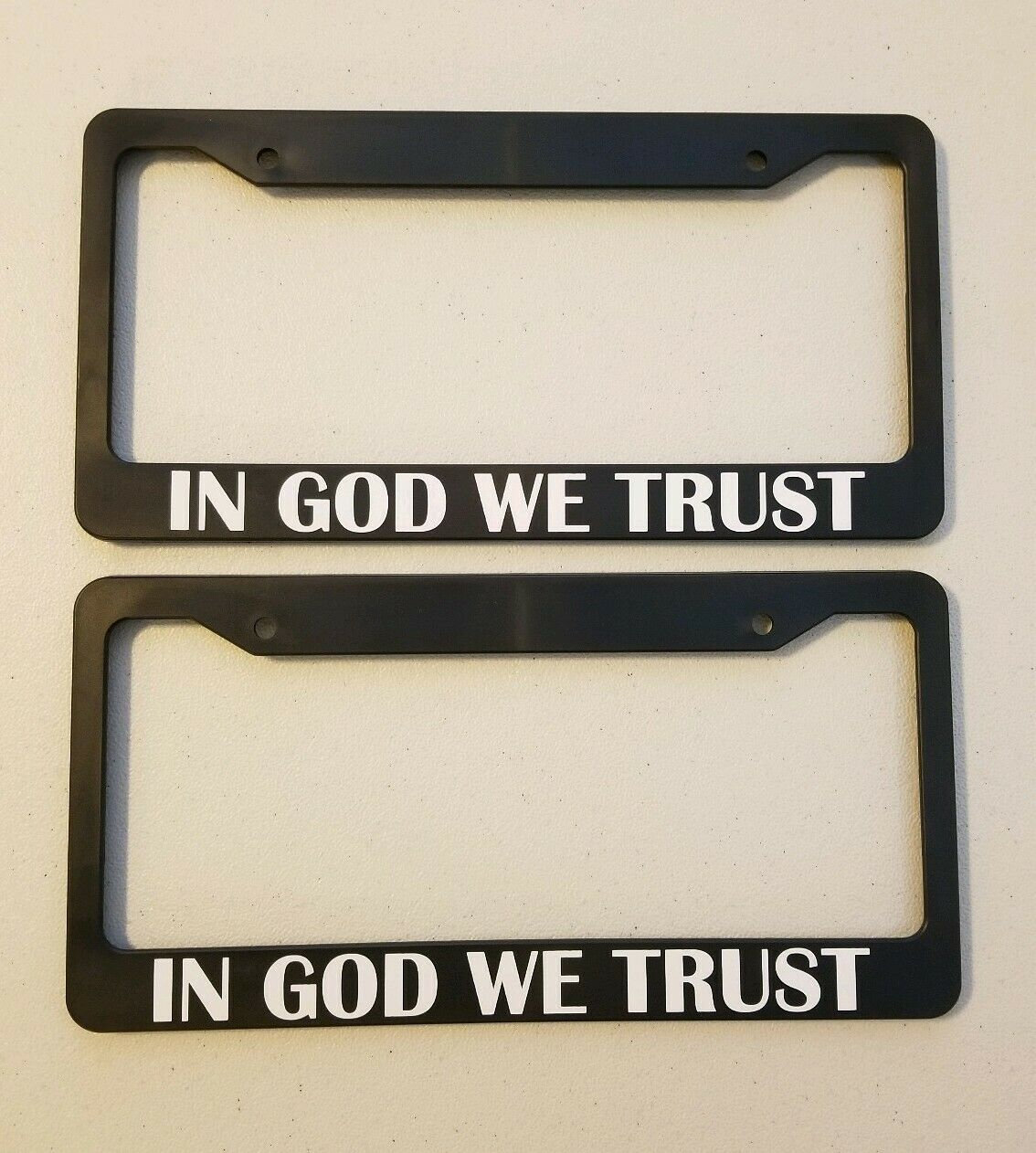 In god we trust license plate frames two america maga usa Etsy
