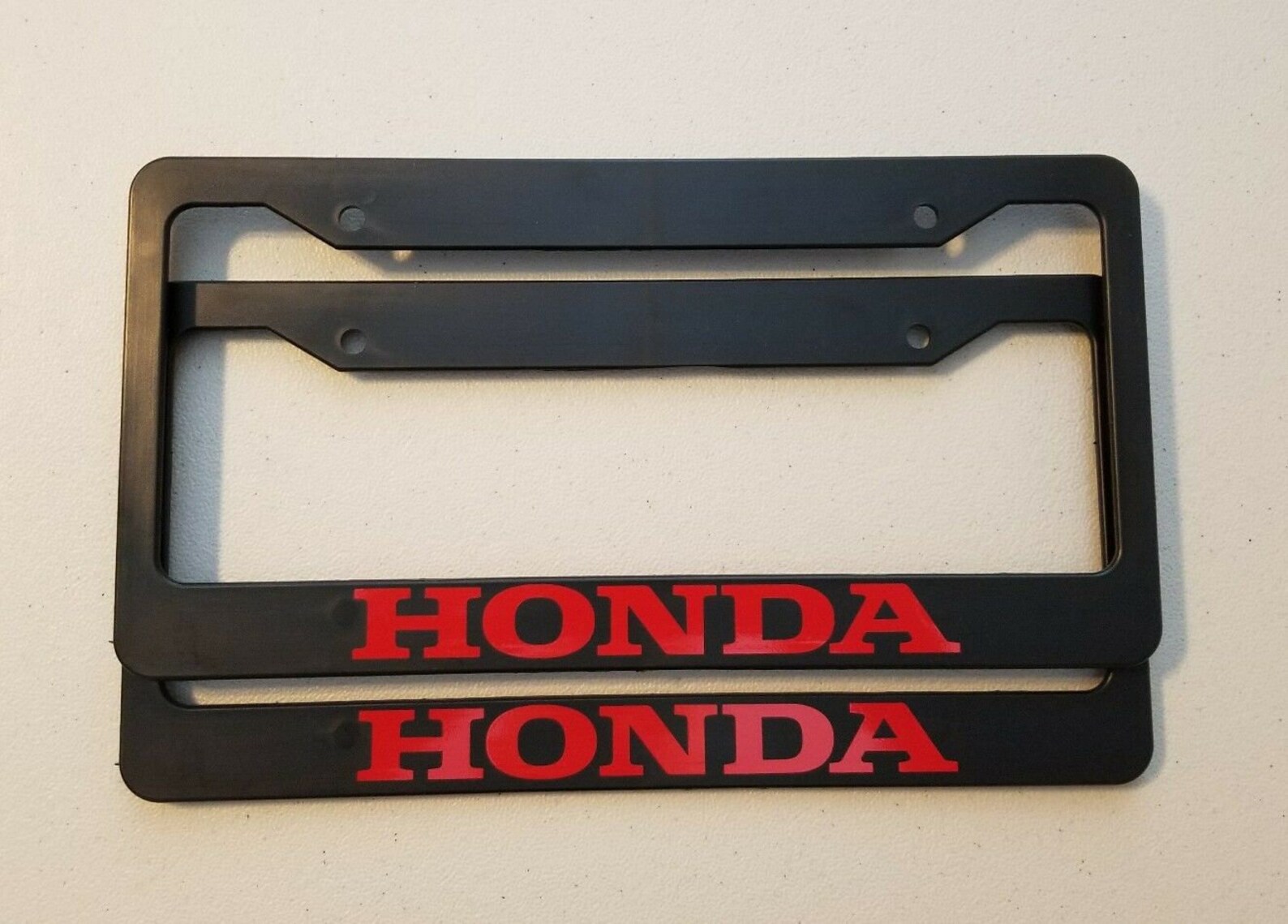 Honda License Plate Frames Custom Tag Holder Cover Lid Overlay Etsy