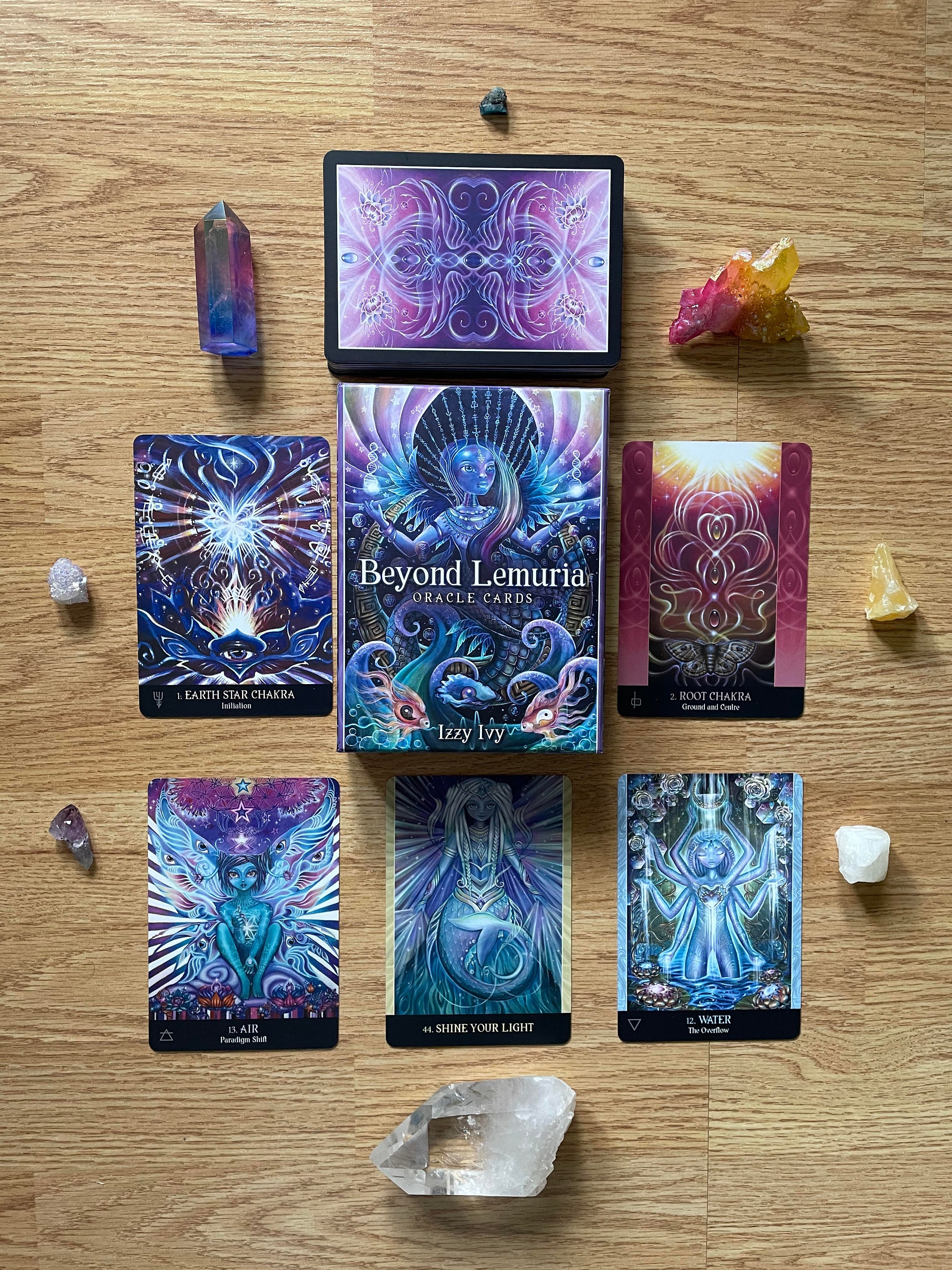 Beyond Lemuria Oracle Card Reading Etsy
