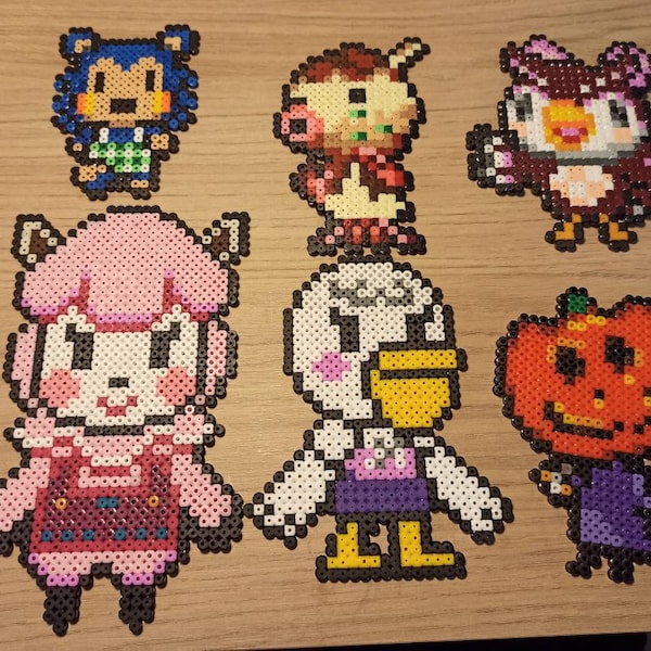 Personnages Animal Crossing.