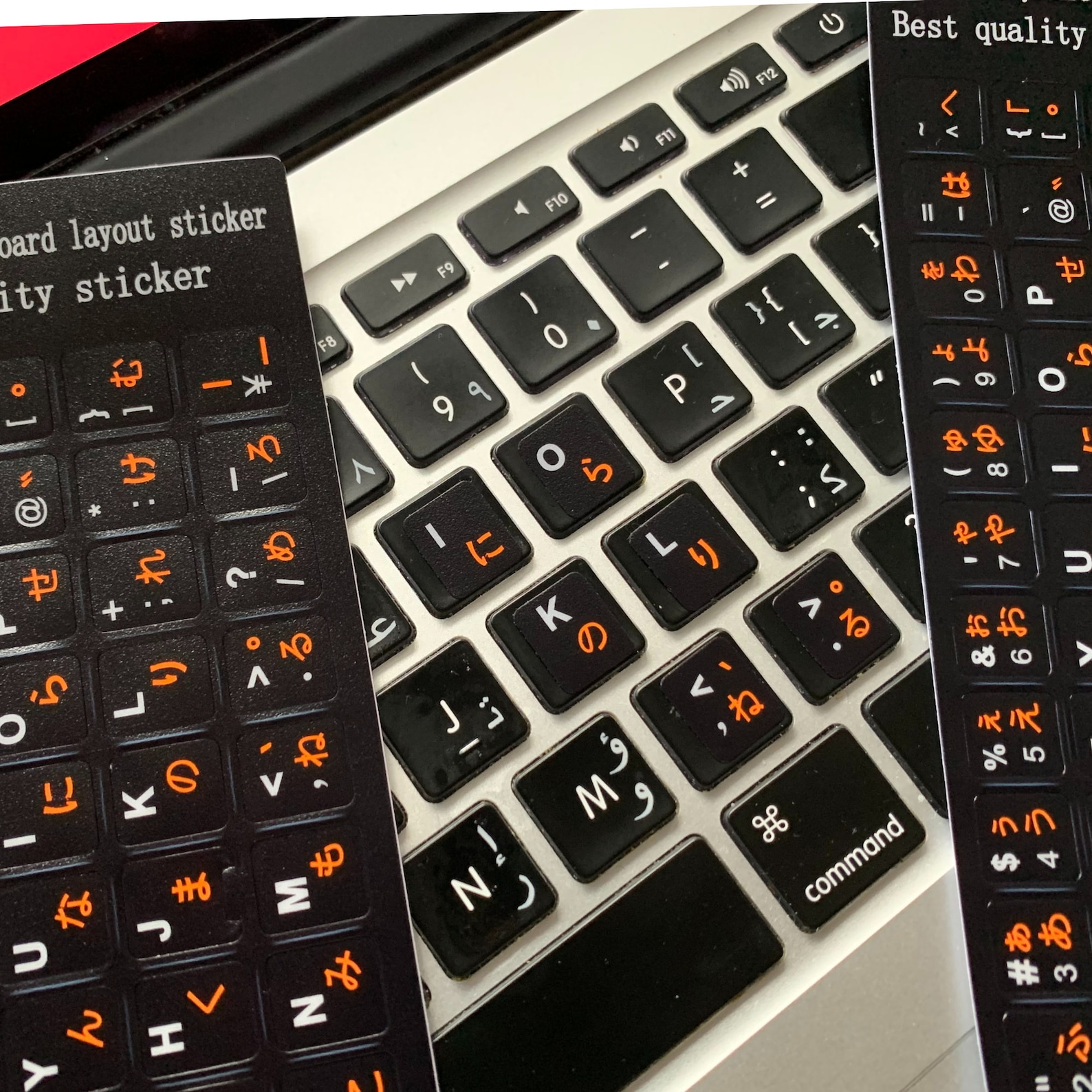 3PCS Japanese Keyboard Sticker Waterproof Replacement Computer Etsy
