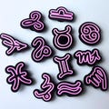 Zodiac Sign Shoe Charms – Astrology Clog Accessories – Horoscope Shoe Charm Set – Birthday or Gift for Astrology Lovers product logo