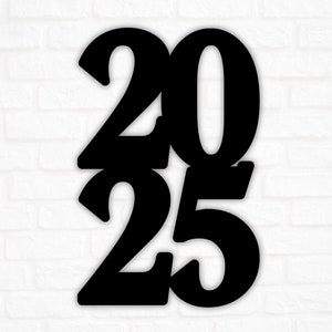 2025 SVG, PNG, DFX, décoration de gâteau 2025, décoration de mariage 2025, téléchargement immédiat, Cricut, Silhouette Studio