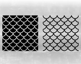 Free Free 188 Individual Mermaid Scales Svg SVG PNG EPS DXF File