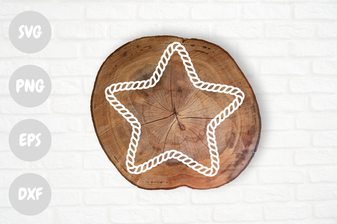 Rope Frames SVG Bundle Cut File Instant Download PNG DXF - Etsy