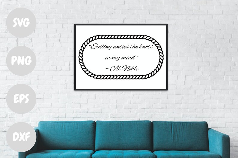 Rope Frames SVG Bundle, Cut File, Instant Download, PNG, DXF, Eps ...