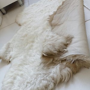 Schapenvacht, natuurlijk echt schapenvacht, origineel echt schapenvacht, gekruld schapenvacht, leren tapijt, leren tapijt luxe interieur