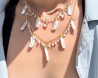 Green Amethyst Angel Chain Set