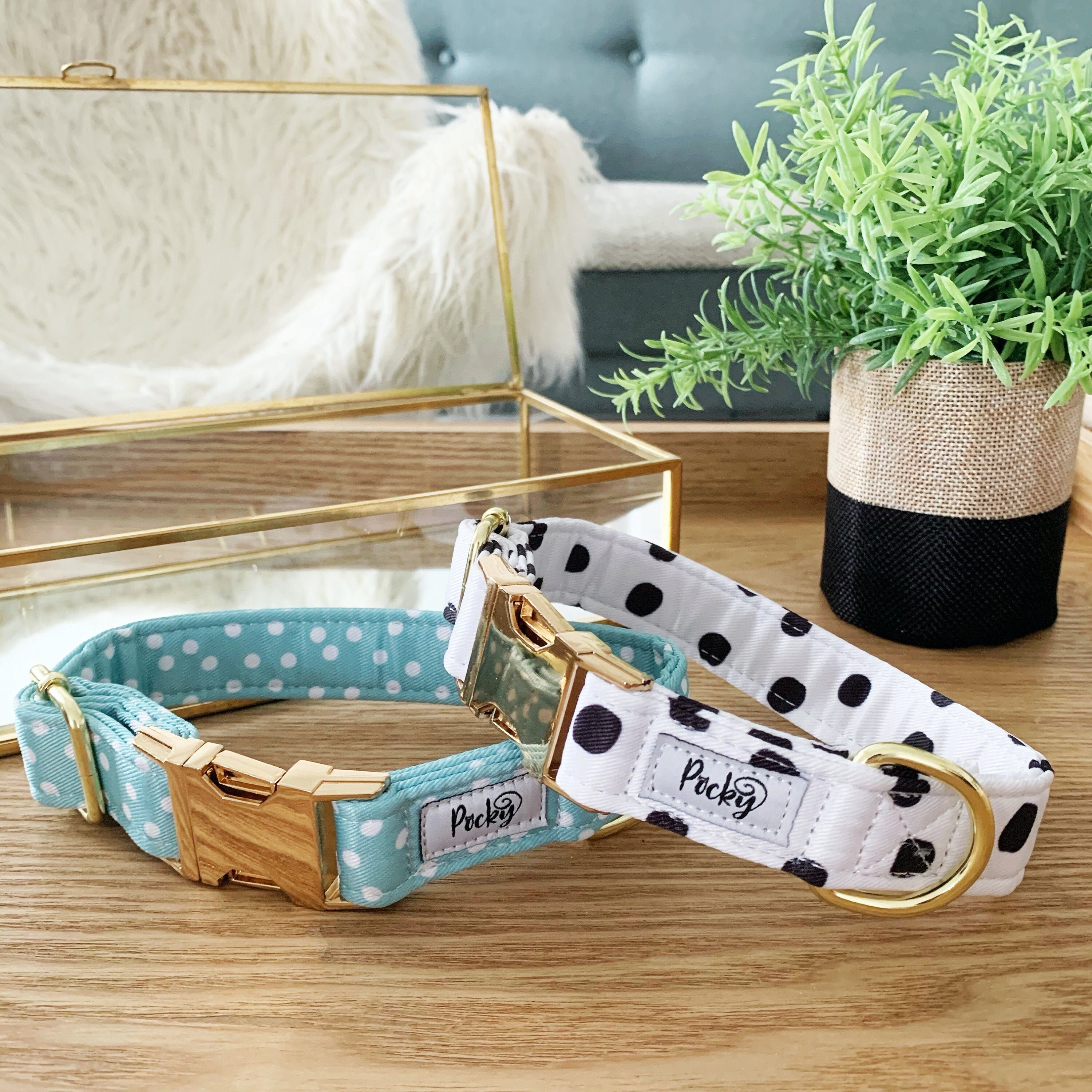 Collier en Coton Pour Chien Le Cute