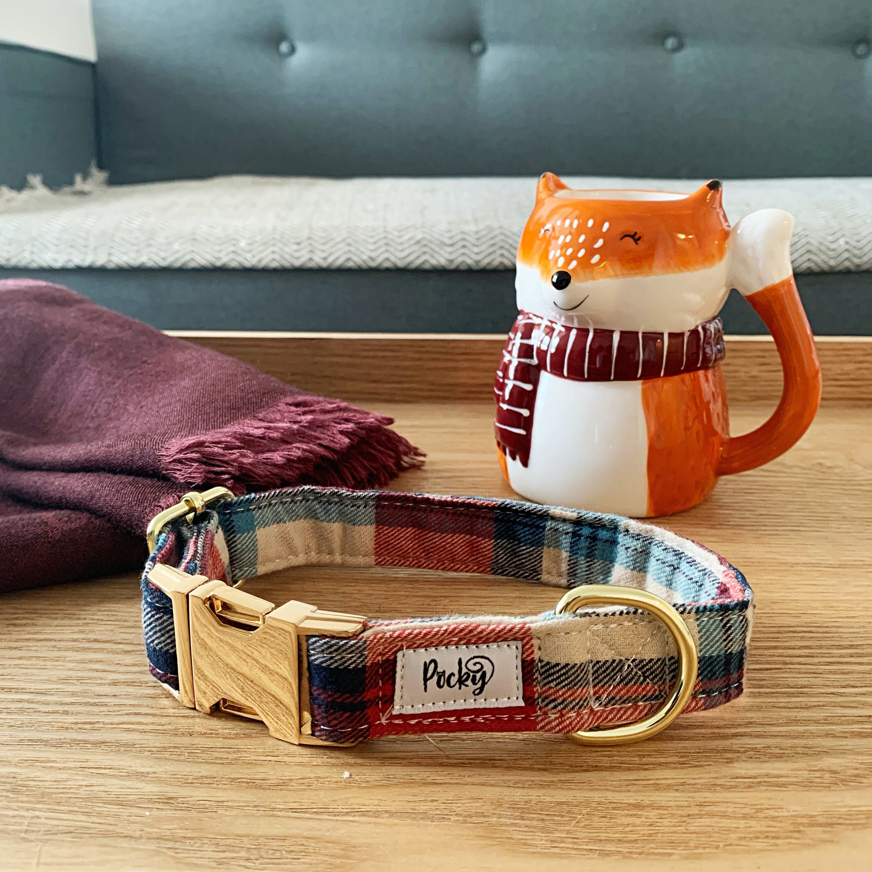 Collier en Coton Pour Chien Le Frileux