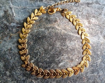 Bracelet maille épis