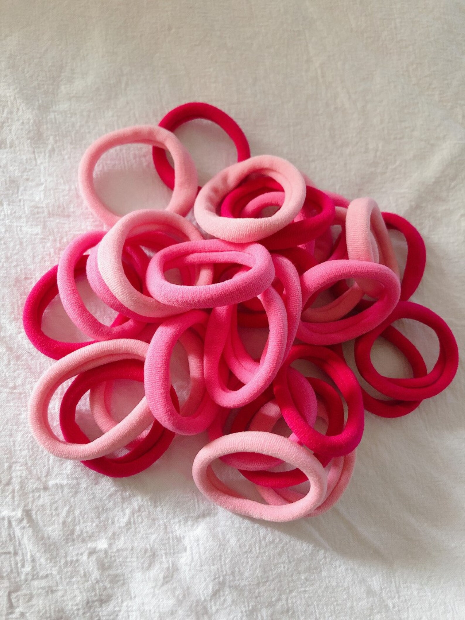 30pcs Nylon Hair Ties Pack/ Hair ties set/ Rubber hair rope/ Etsy