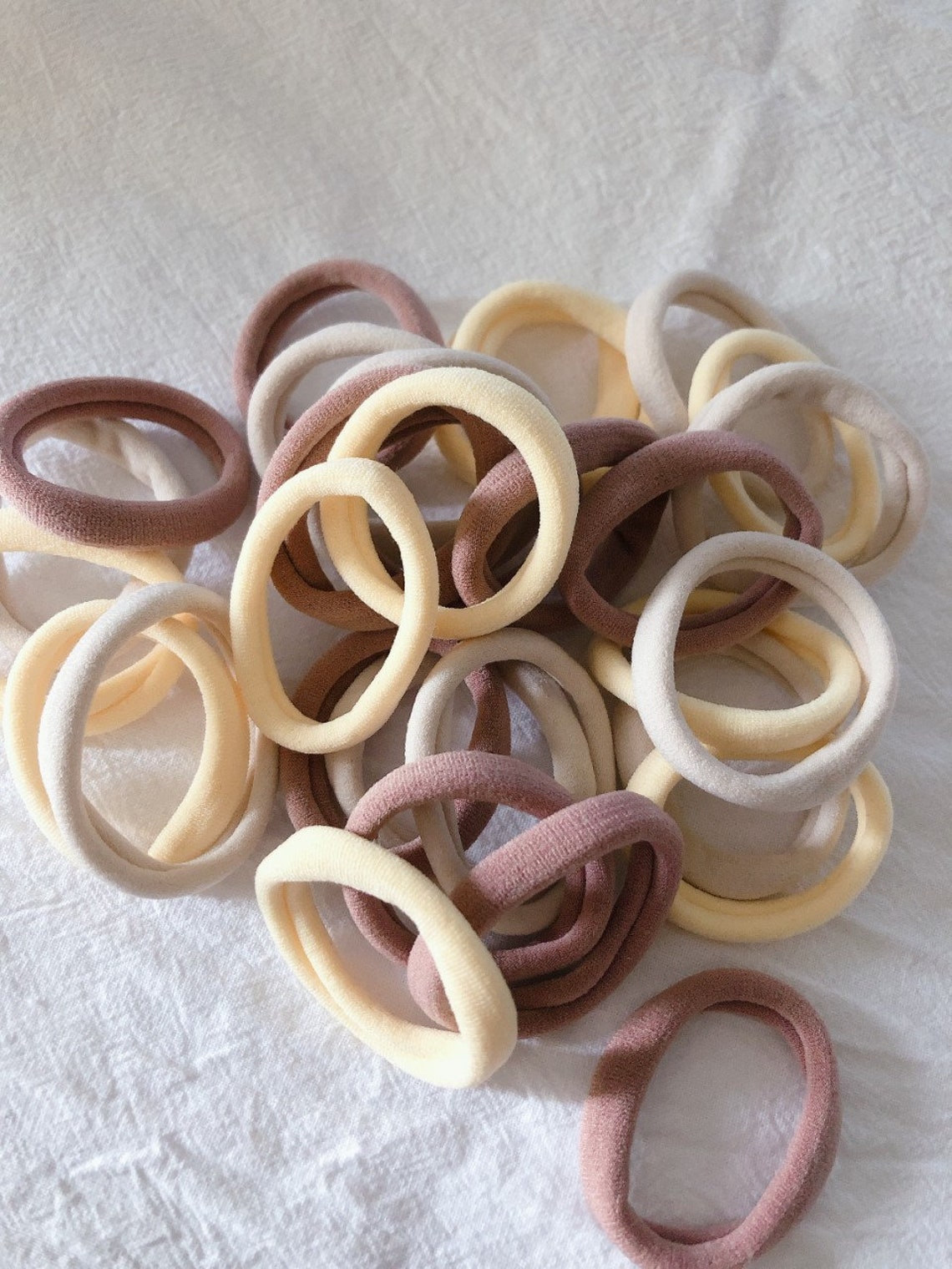 30pcs Nylon Hair Ties Pack/ Hair ties set/ Rubber hair rope/ Etsy