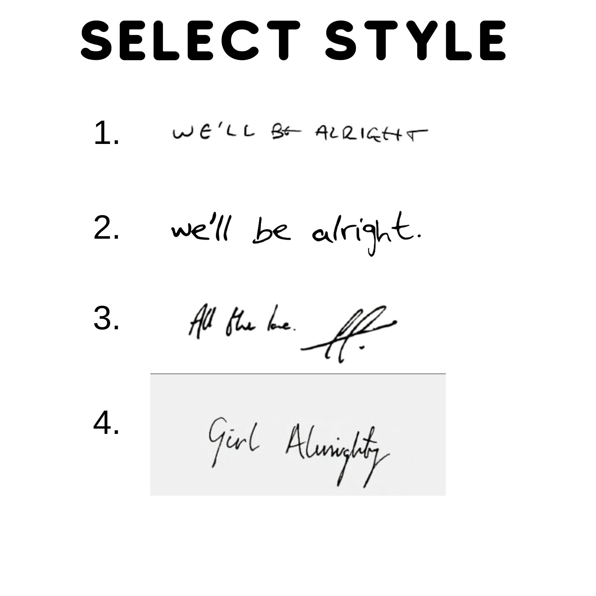 We'll Be Alright Ring Harry Styles Rings Girl Almighty Etsy UK