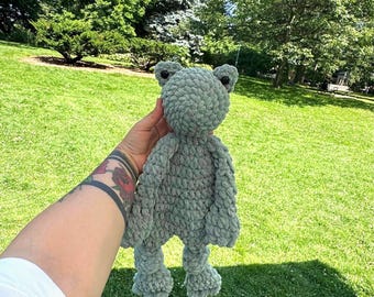 Crochet Frog Handmade Snuggle Toy