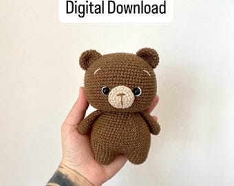 Amigurumi Crochet Pattern For Teddy Bear