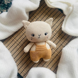 MEOW Amigurumi crochet cat English pdf pattern image 4