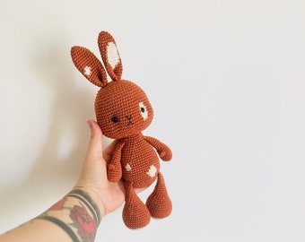 Bunny Boo -  Amigurumi Crochet handmade English PDF Pattern
