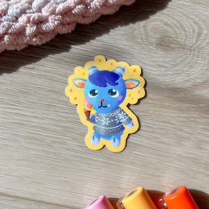 Sherb Eiscreme wasserdichter Aufkleber