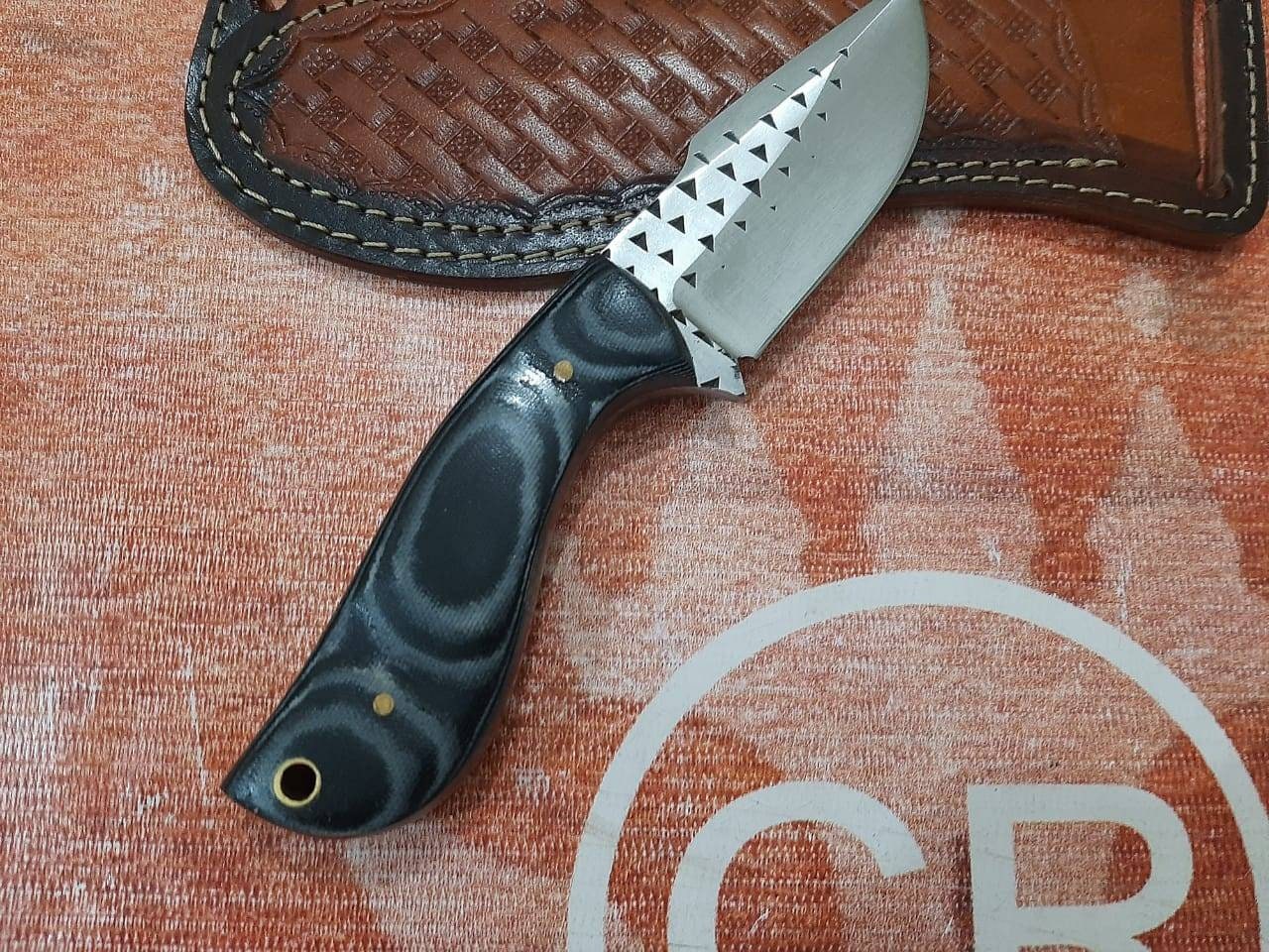 Custom Hand Made Full Tang Farrier Rasp Steel Cowboy Knife... Etsy