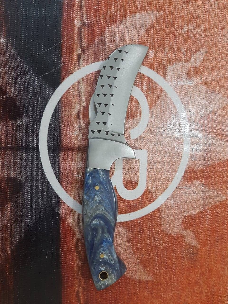 Custom Hand Made full tang farrier rasp steel cowboy knife... - Etsy.de