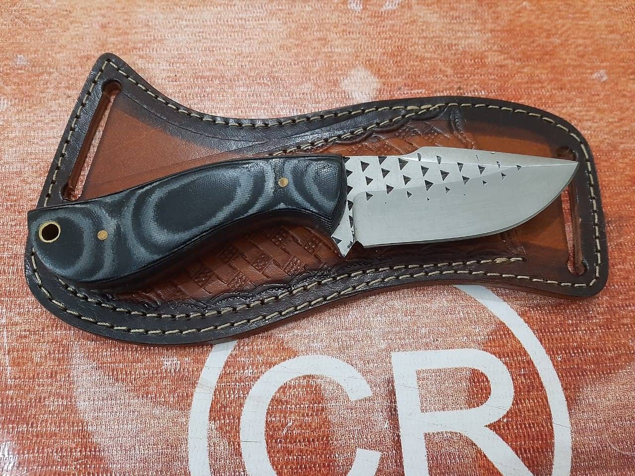 Custom Hand Made Full Tang Farrier Rasp Steel Cowboy Knife... Etsy