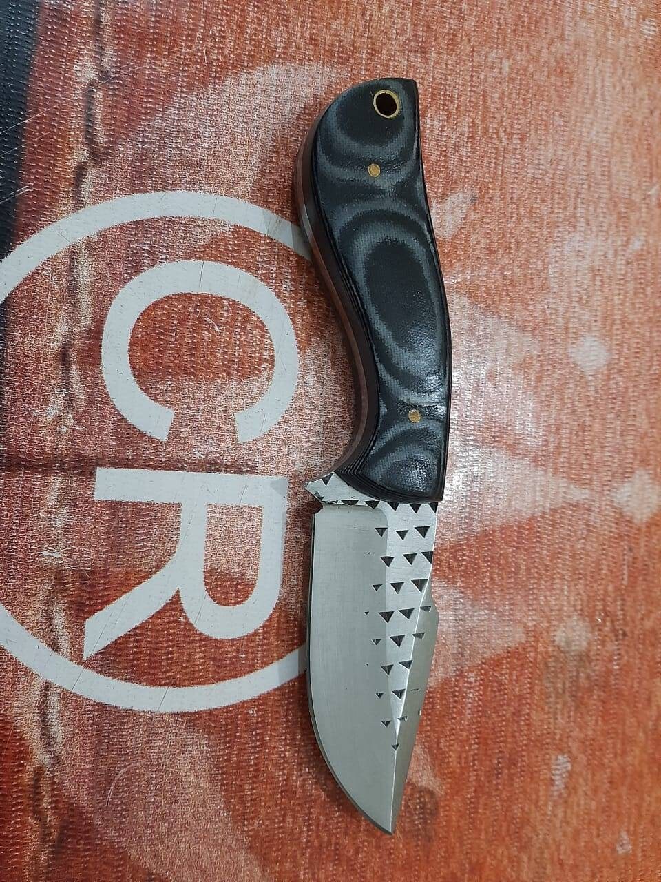 Custom Hand Made Full Tang Farrier Rasp Steel Cowboy Knife... Etsy