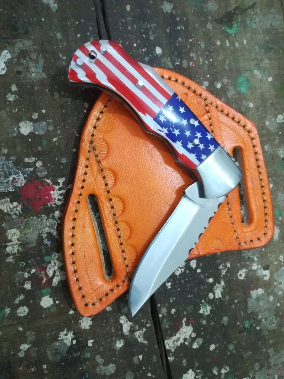 Custom Hand Made J2 Steel Cowboy Pocket Knife... Etsy