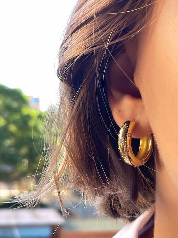 Fashion Street Solid The Stars Earrings Fashion Street Solid The Stars Earrings