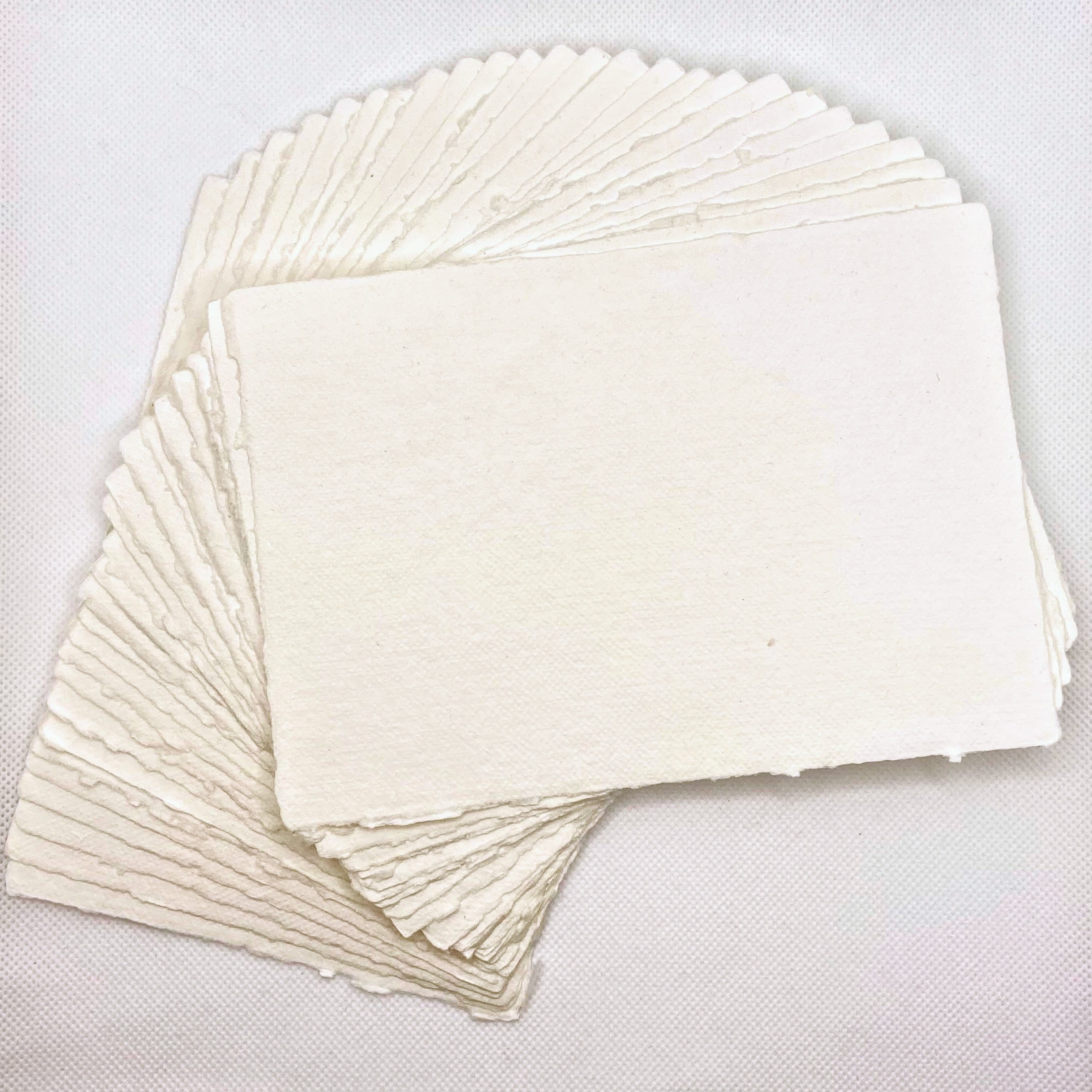 Handmade Paper Deckle Edge Paper 300gsm Paper Cotton Paper for Etsy