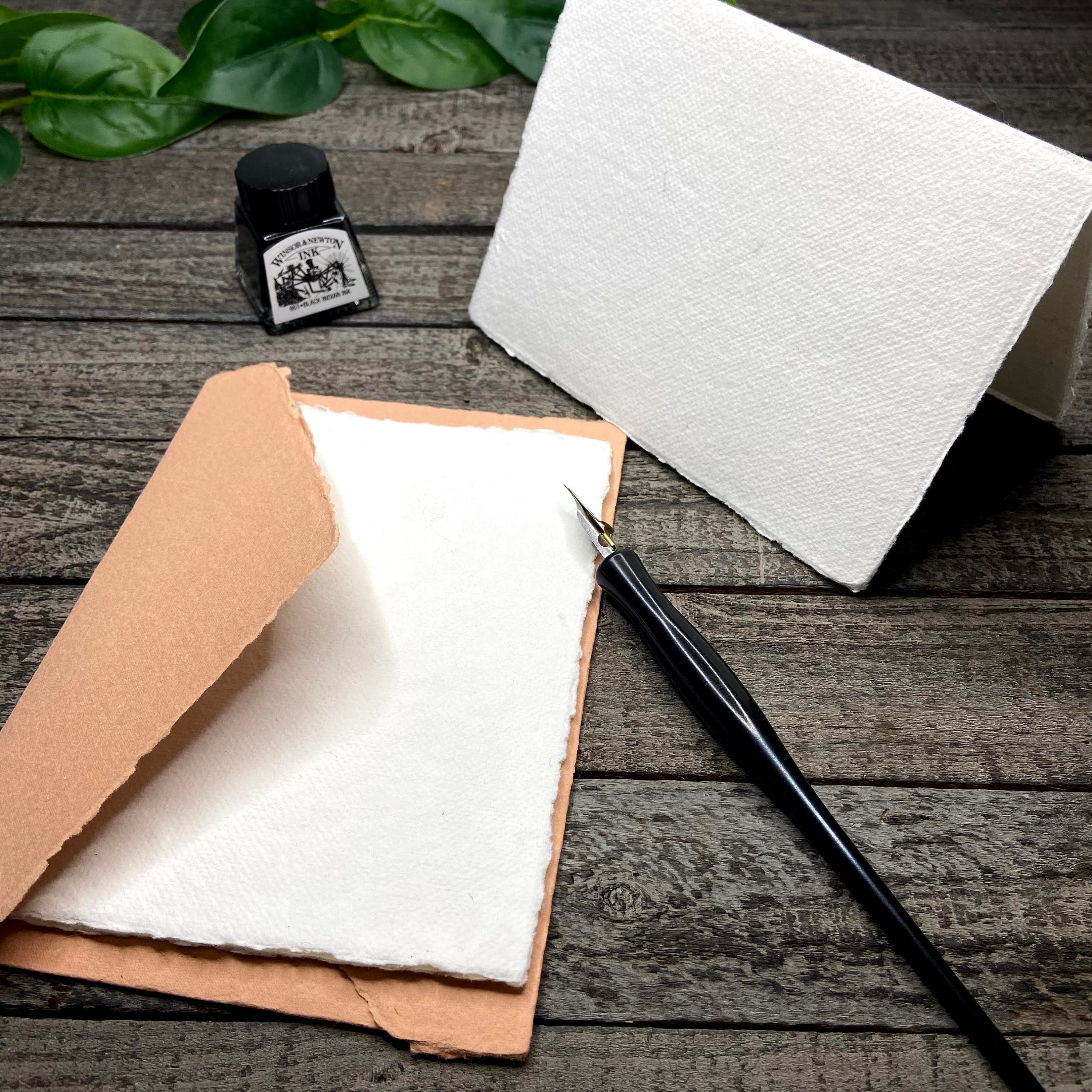 deckle edge blank cards