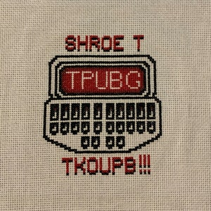 Slow the F*CK down!!! Stenography Cross Stitch Pattern
