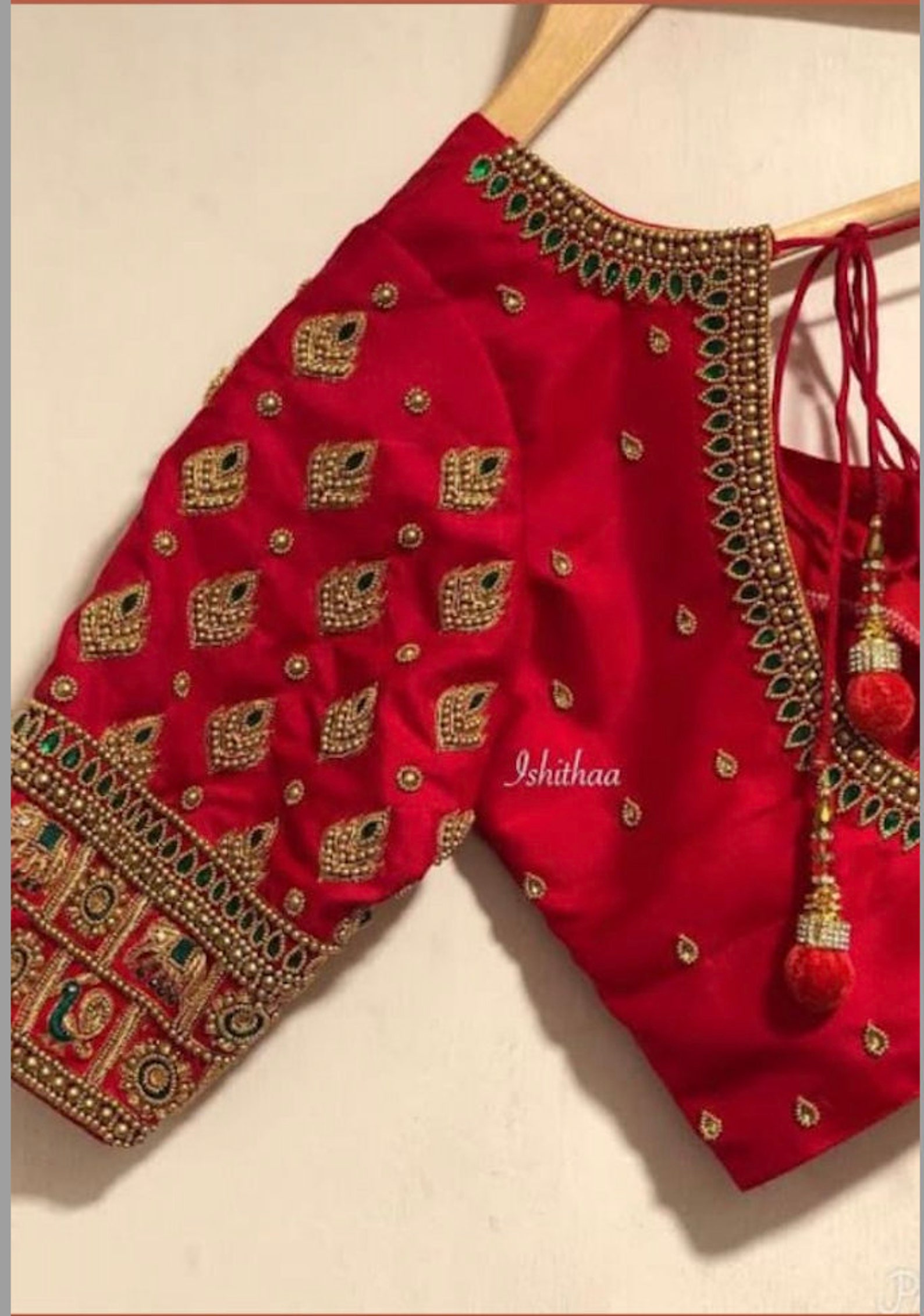 Maggam Work Blouse Tailoring Service by Price Saree Blouse | Etsy