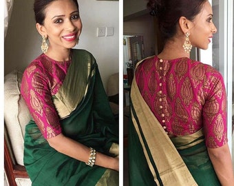 Basic Saree Blouse design, Blouse Stitching Service