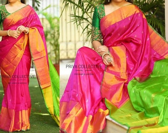 Uppada pattu Nakshatra butta sari, pure uppada saree , uppada rich pattu saree **offer price***