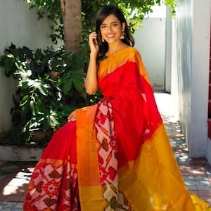 Uppada Pochampally Design Sarees,Uppada Pattu Saree, Pure Uppada Saree ***Quality Guaranteed**