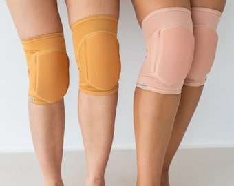 Queen caramel knee pads, knee pads for dancers, grip knee pads, twerk knee pads, exotic dancewear, protection for knees, knee pads fitness