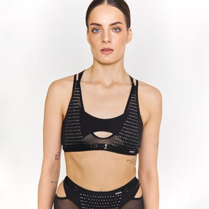 Pole Dance Top, Rave Bra Top, Festival Outfit Women, Exotic Dancewear, Dancer Gift for Her, Festival Top, Sport Bra Top, Rave Girl Outfit