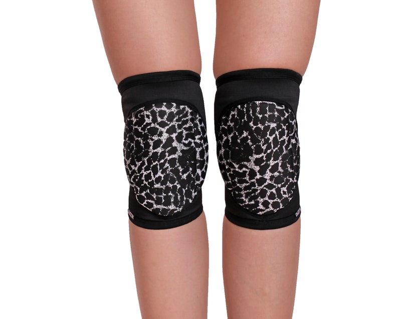 Knee Pads for Dancing Leopard Print Pole Dance Wear Knee Etsy