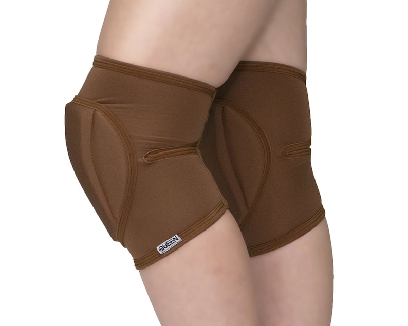 Pole dance beige knee pads beige knee pads twerk stripper Etsy
