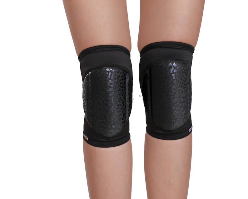 Knee Pads for Dancing Leopard Print Pole Dance Wear Knee Etsy