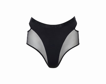 Black Shorts, Women's Black Shorts,  Edgy Summer Fashion Shorts, Cute High Shorts