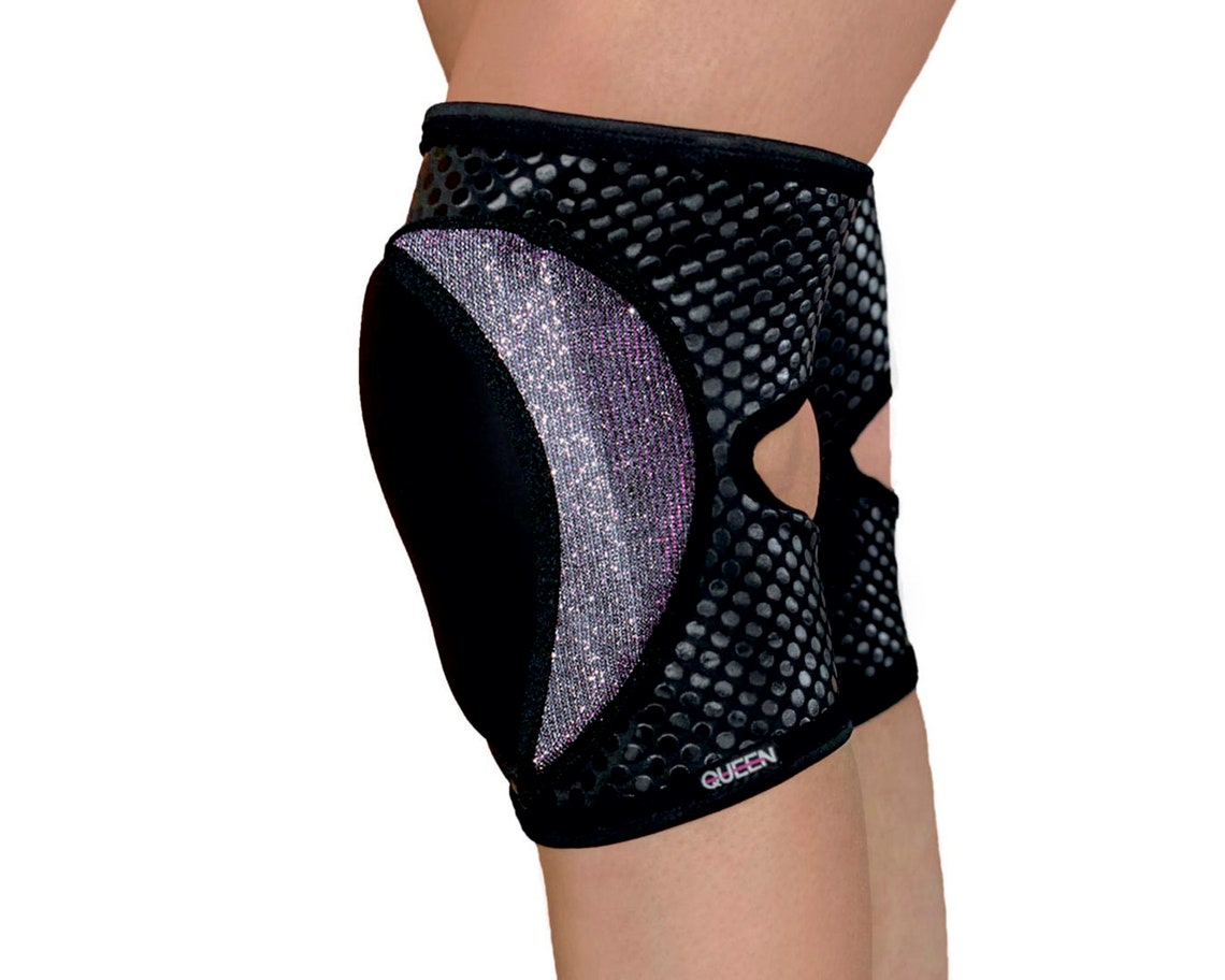 Black grip knee pads twerk knee pads sexy knee pads Etsy