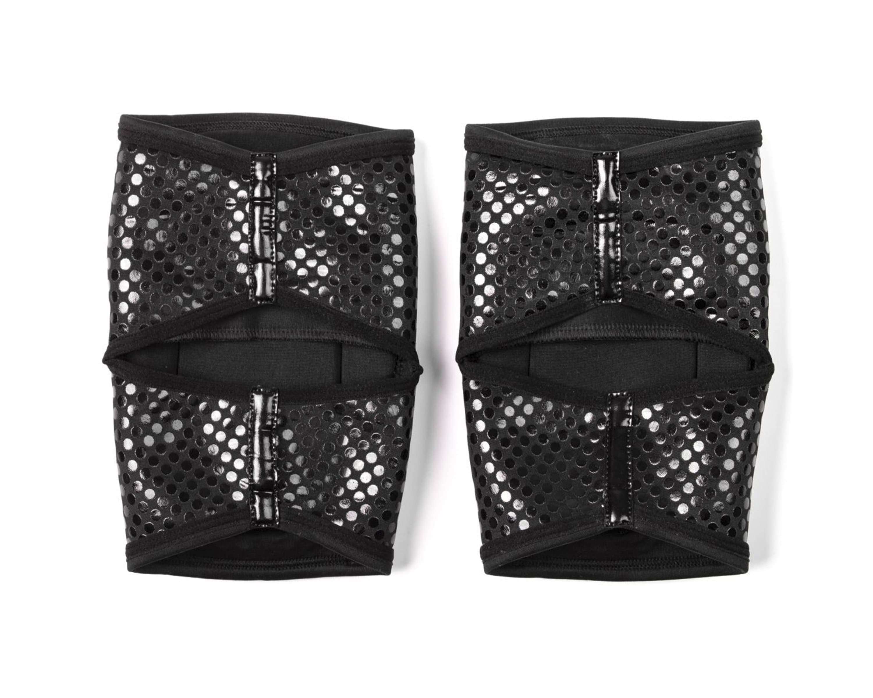 Black pole knee pads knee pads dancer exotic dance wear Etsy